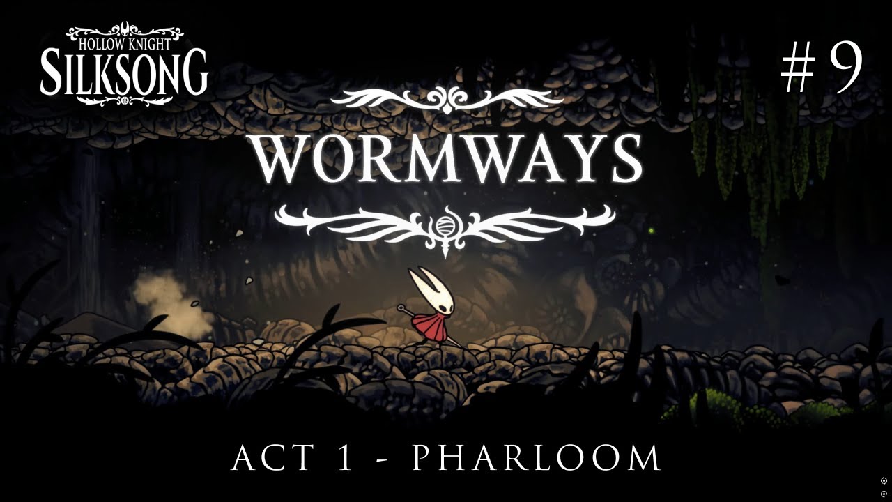 Hollow knight silksong walkthrough #9 - Wormways & Bonegrave - All 100% collectibles
