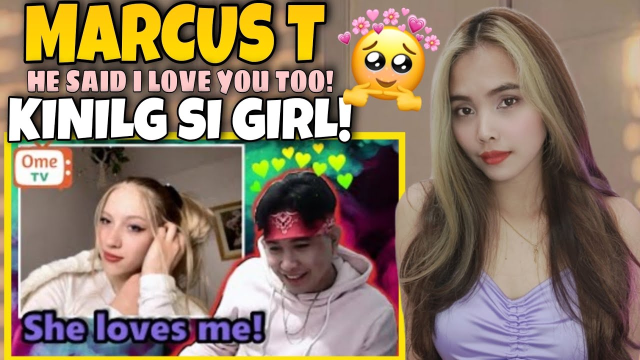MarcusT-I THINk IM INLOVE|OMEGLE|OMETV|JOYCEFLANG VLOG REACTION VIDEO