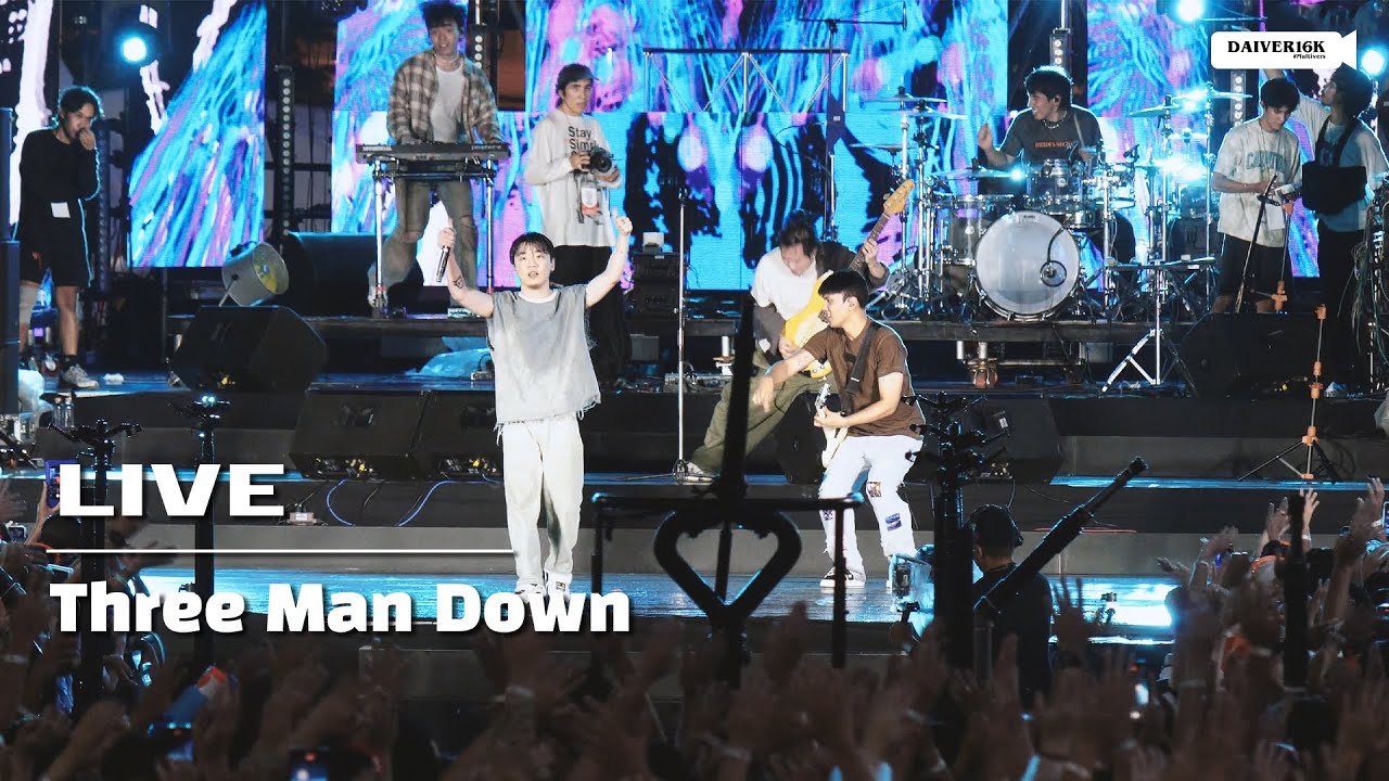 Three Man Down LIVE @ FWD Music Live Fest 4 | CentralwOrld 250419