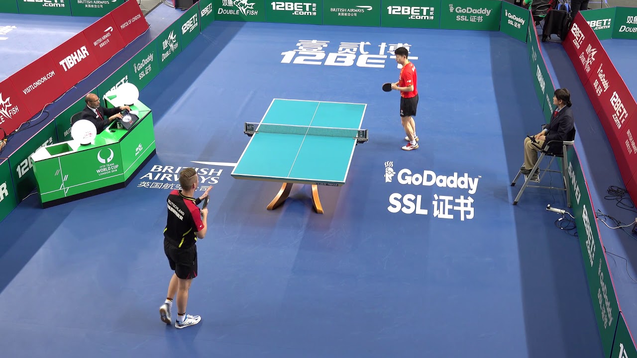 2018 ITTF Team World Cup - Ma Long v Ruwen Filius