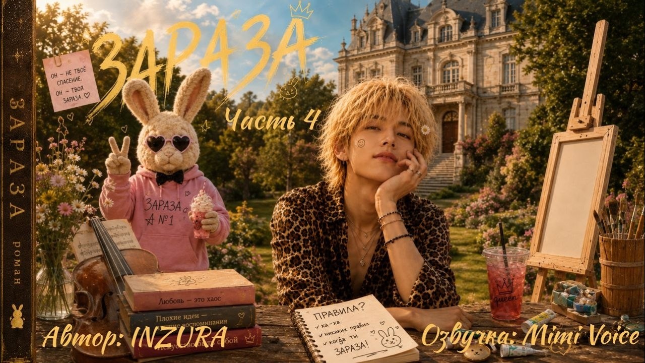 Зараза / Inzura / 4 часть / вигуки / юнмины / намджины / озвучка фанфика BTS