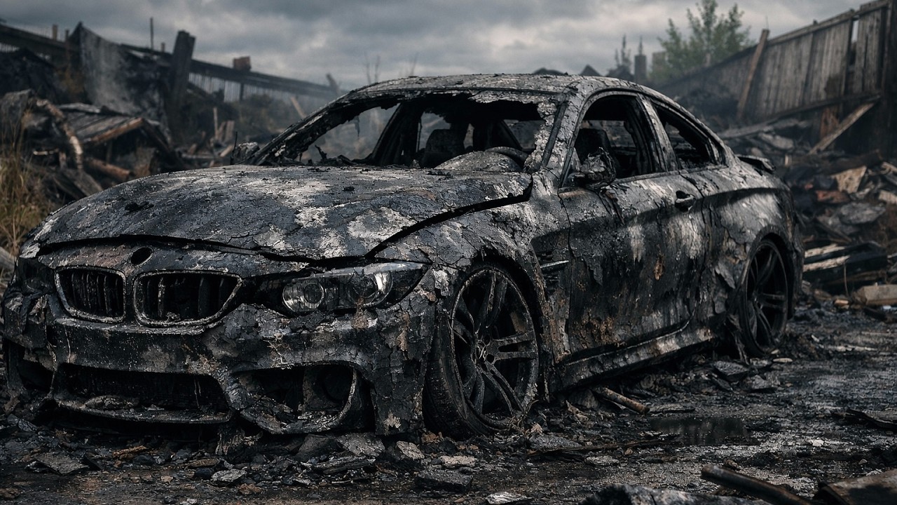 ASMR Car Restoration! 2015 BMW M4 Full Restoration from Burnt Condition