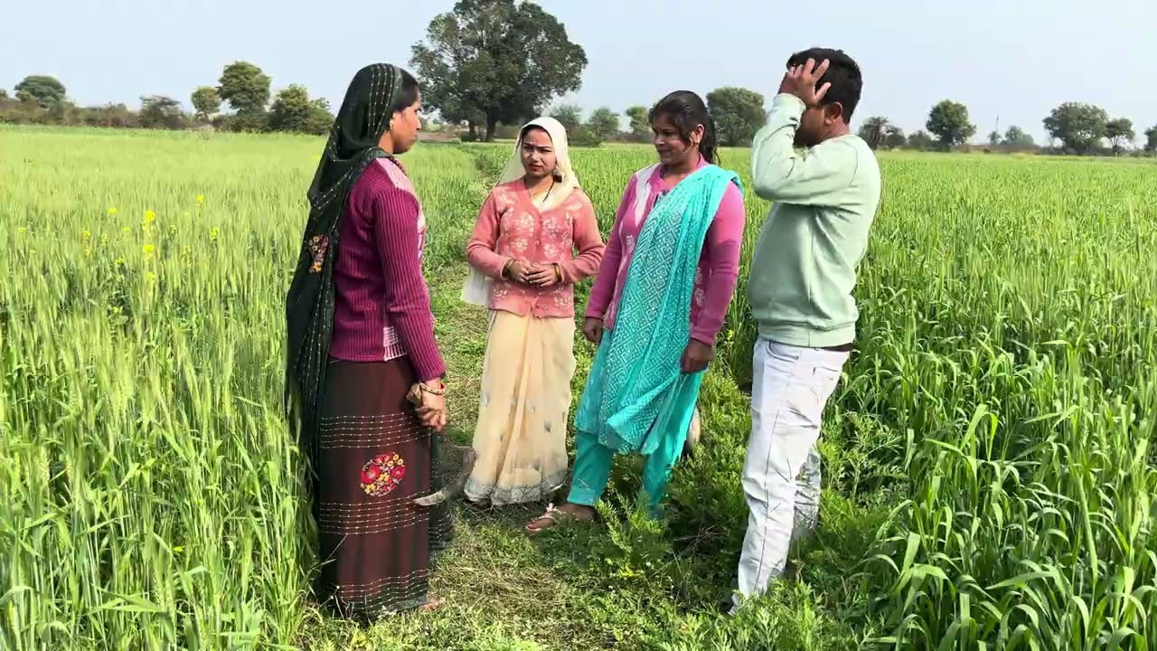 तमारी बेन होन का जुम्मे घर मत लगई जाजो 🤓🤪#comedy #village #funny #viralvideo