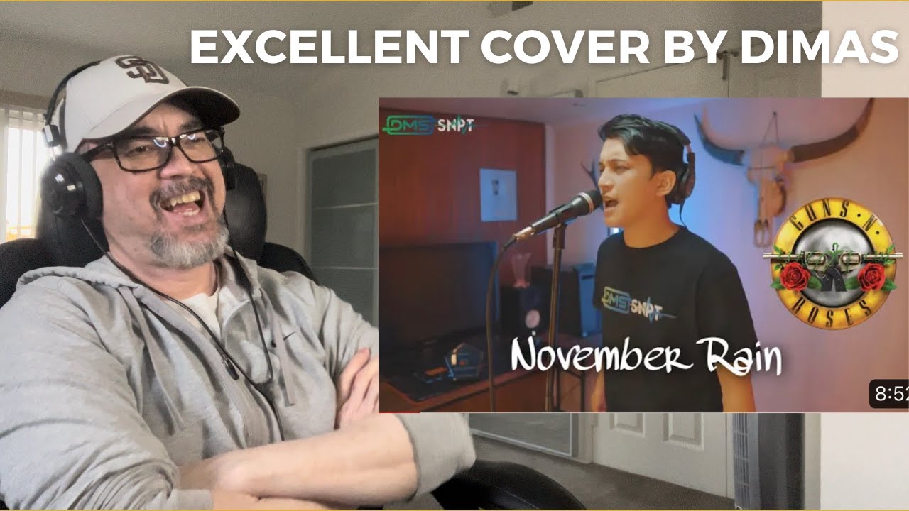 Reaction to Dimas/November Rain acoustic cover by Guns N Roses