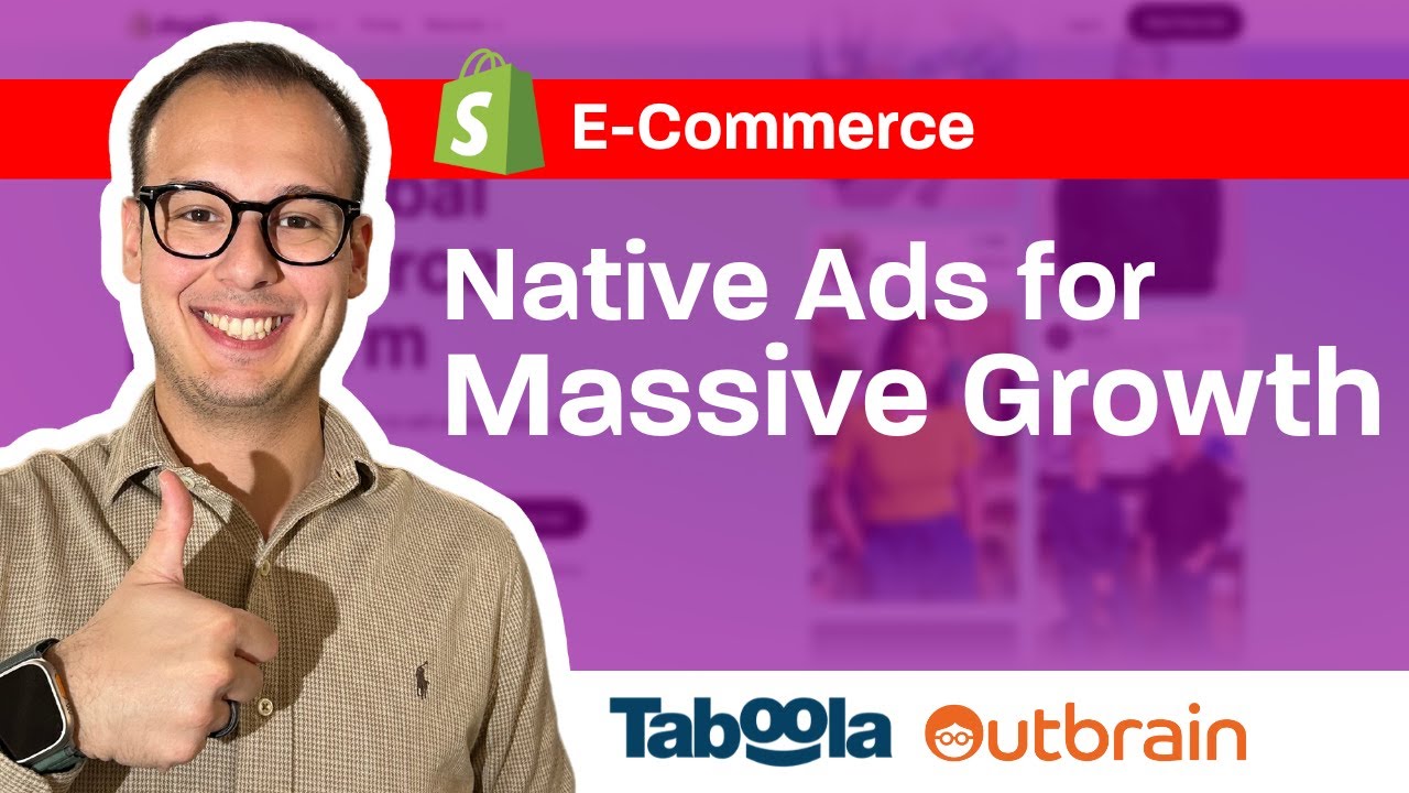 Boost E-commerce Business: Master Native Ads - Taboola & Outbrain for Huge Growth!