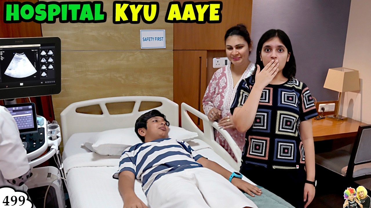 HOSPITAL KYU AAYE | Ep 500 | Family Hospital Visit | Preventive Health Checkup | Aayu and Pihu Show