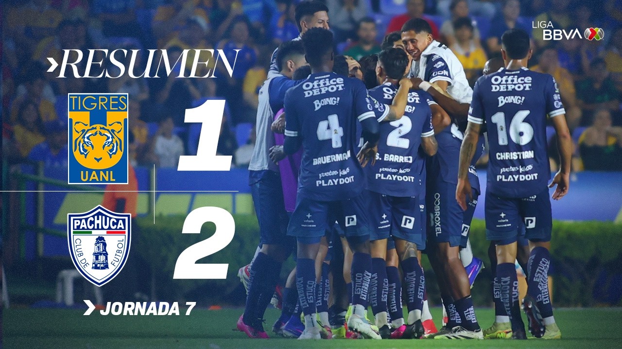 TIGRES 1-2 PACHUCA | ¡Remontada del Tuzo en el Volcán! | Con México C26