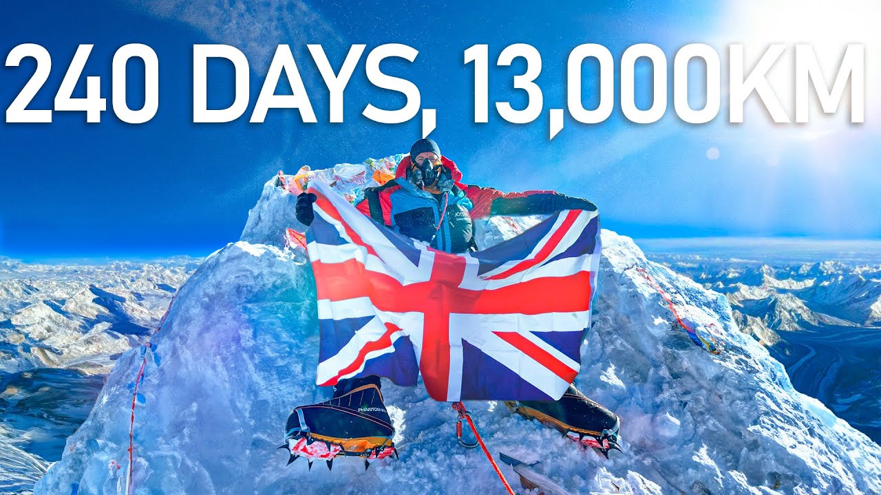 I Survived a Race from England to Mount Everest [Summit Day]