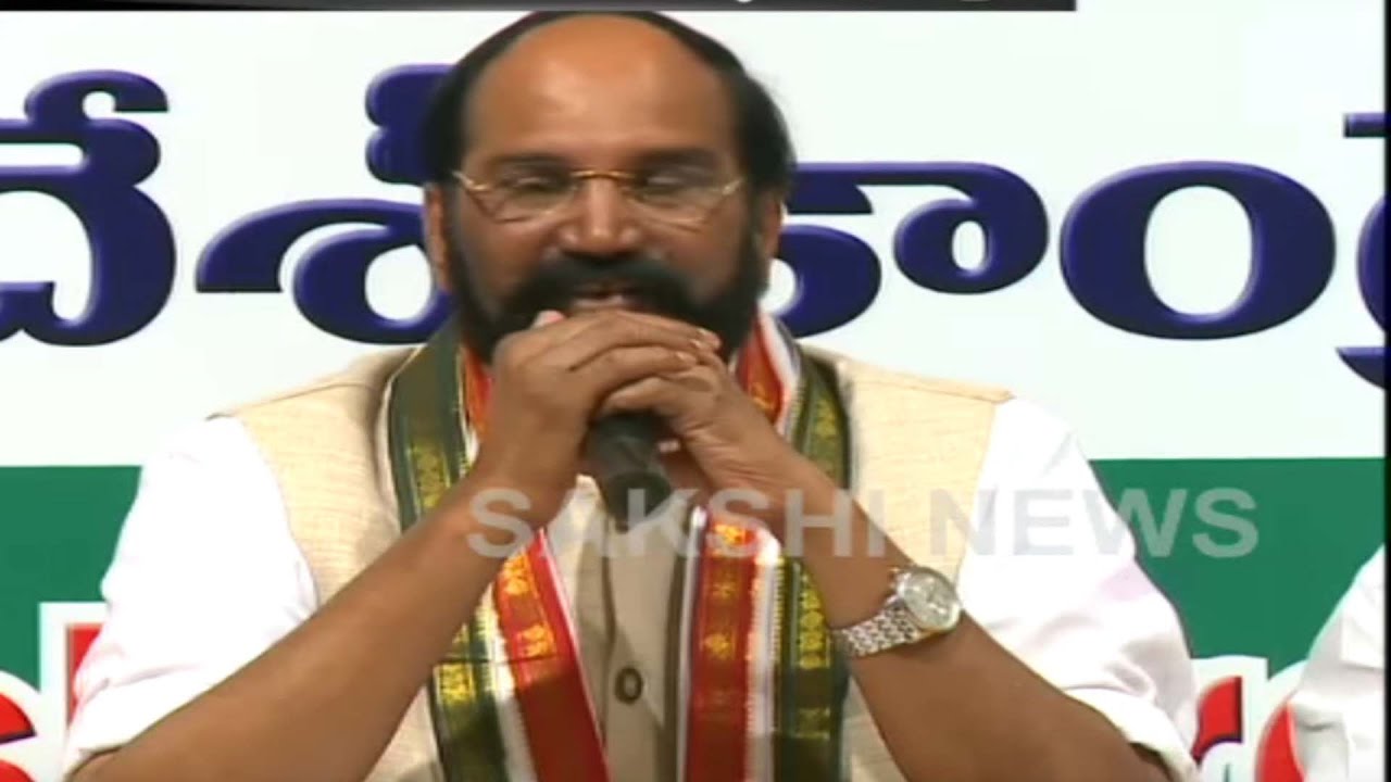 TPCC Chief Uttam Kumar Reddy Fires On CM KCR New House