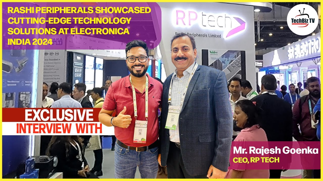 Rashi Peripherals at Electronica India 2024 | Exclusive Interview with CEO Rajesh Goenka