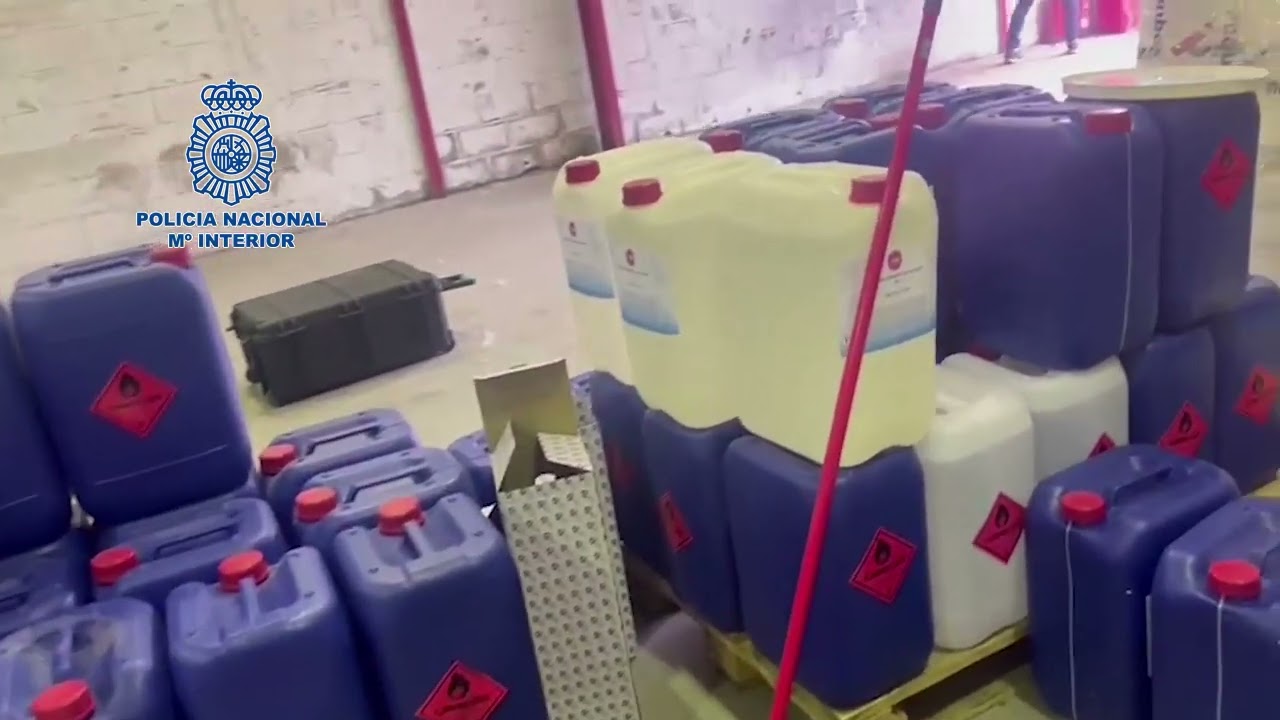 Desarticulan tres almacenes de droga de síntesis en Burgos