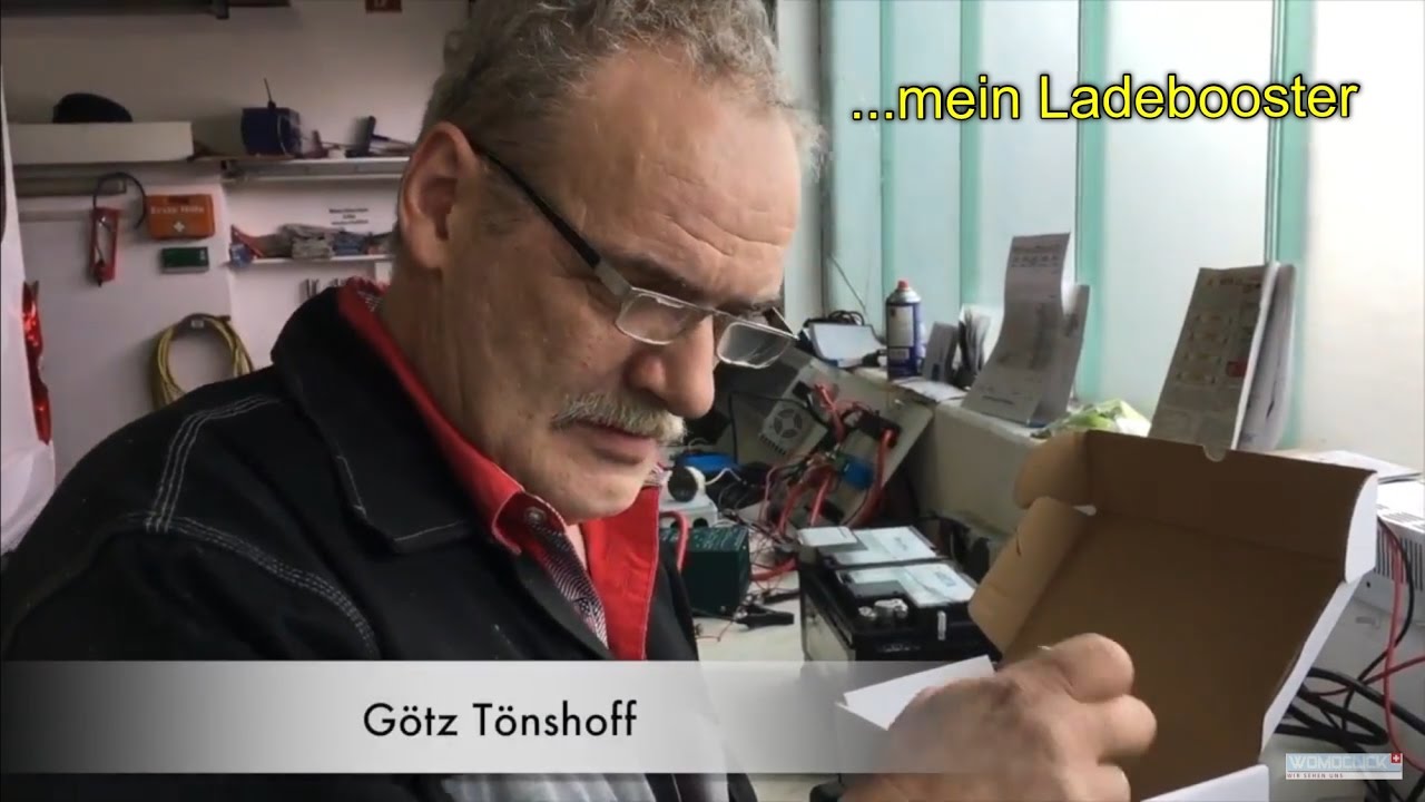 Mein Ladebooster - Götz erklärt Wohnmobil-Technik / womoclick.de