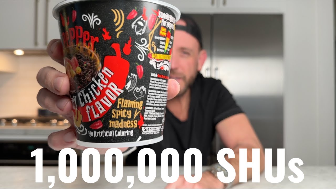 GHOST PEPPER RAMEN: 1,000,000 SHUs!!! INSANELY HOT #canornotchallenge