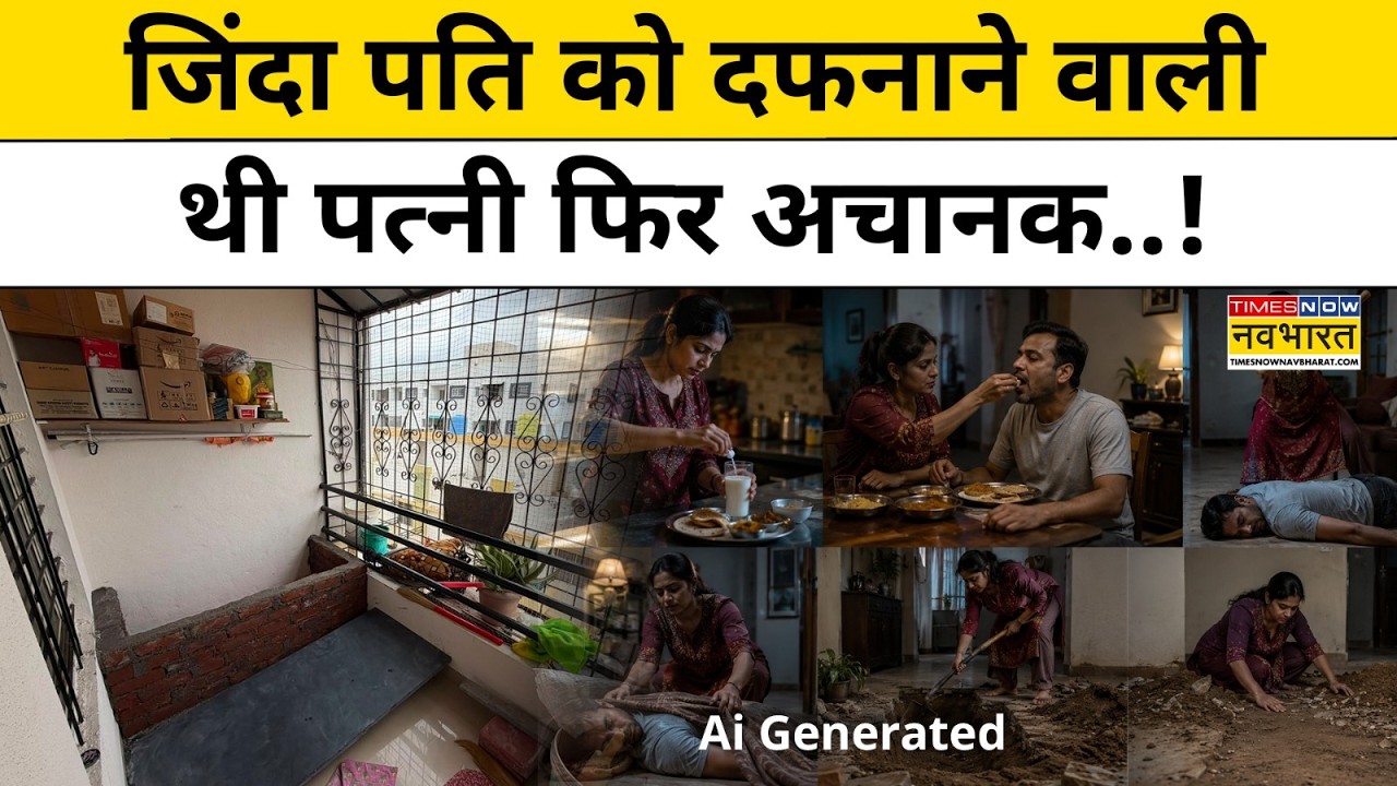 Baramati Wife Husband Case : शातिर पत्नी से मजदूरों ने बचाई पति की जान | Pune Case