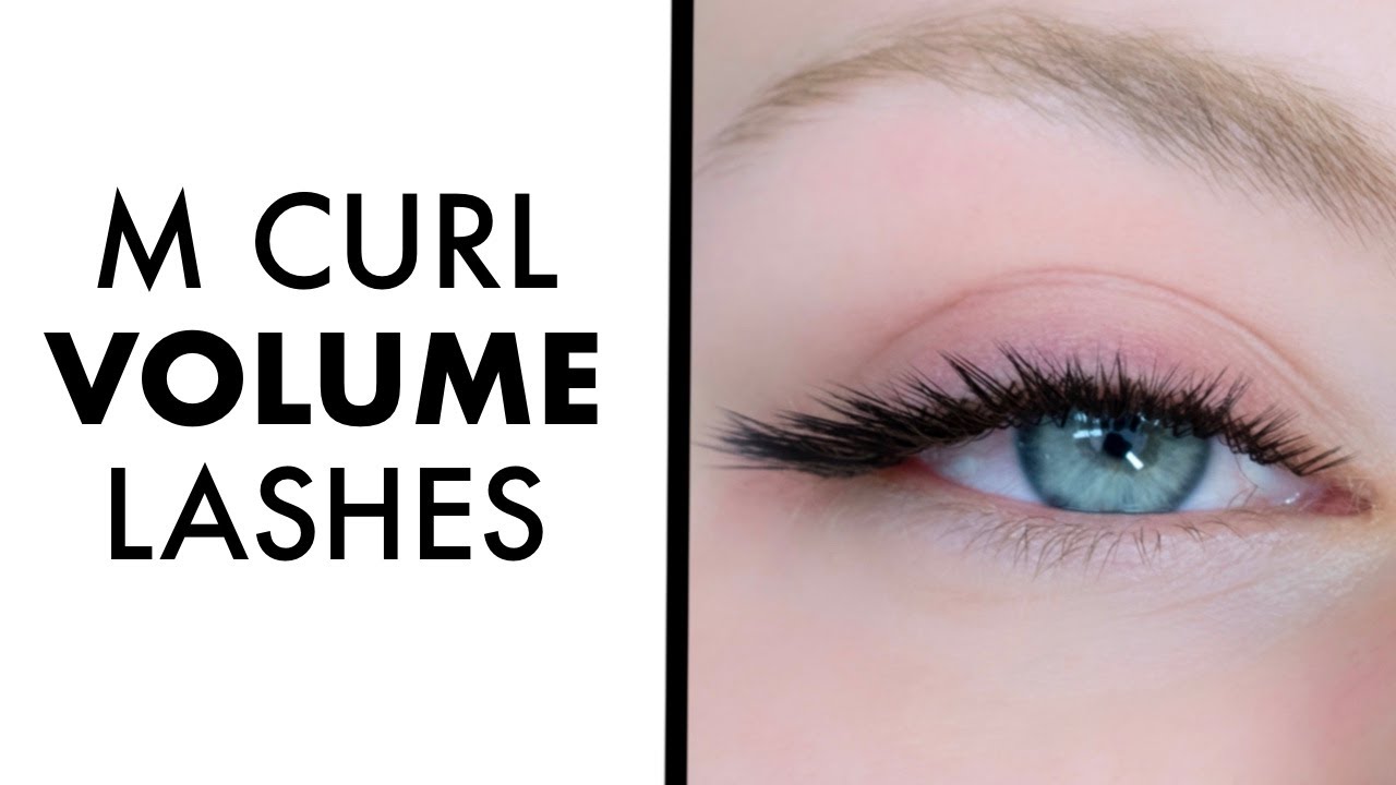M CURL VOLUME LASH EXTENSION TUTORIAL | Mapping + Styling