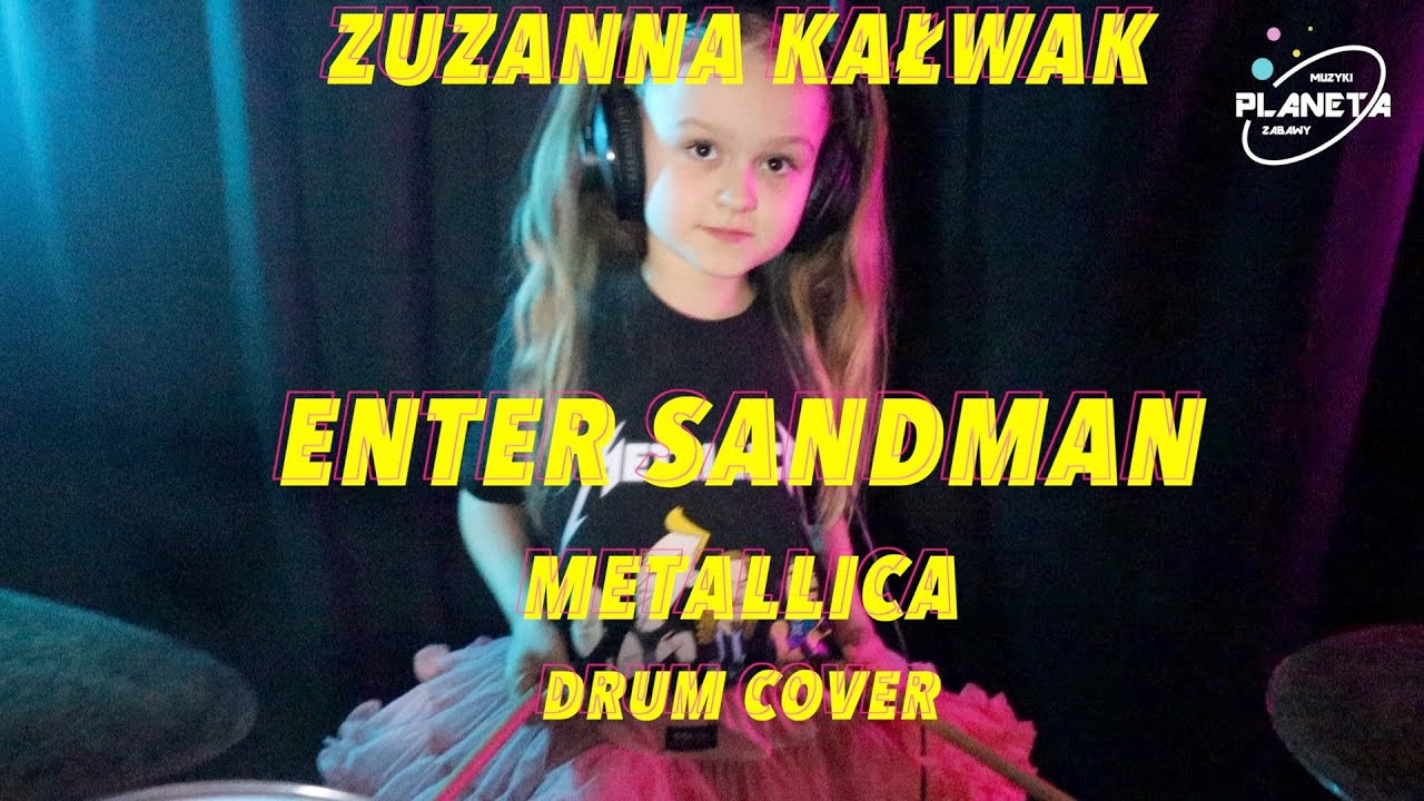 Zuzanna Kałwak | Enter Sandman | Metallica Drum Cover |