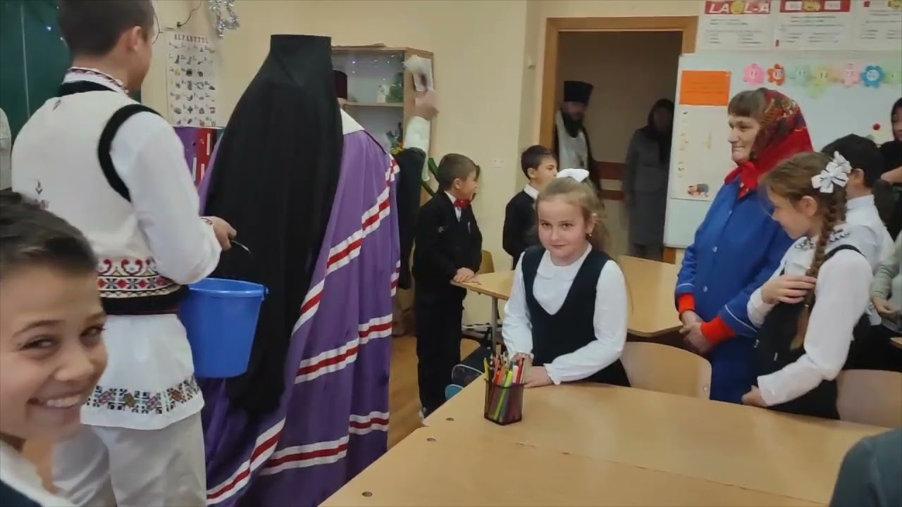 Sfințirea Liceului „Elada” din satul Măcărești, raionul Ungheni   HD 1080p