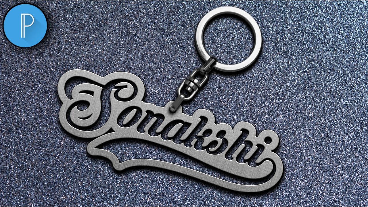 How To Create Key Chain Name Text In PixelLab 2020 | In Hindi | Technical Gaurav Pro
