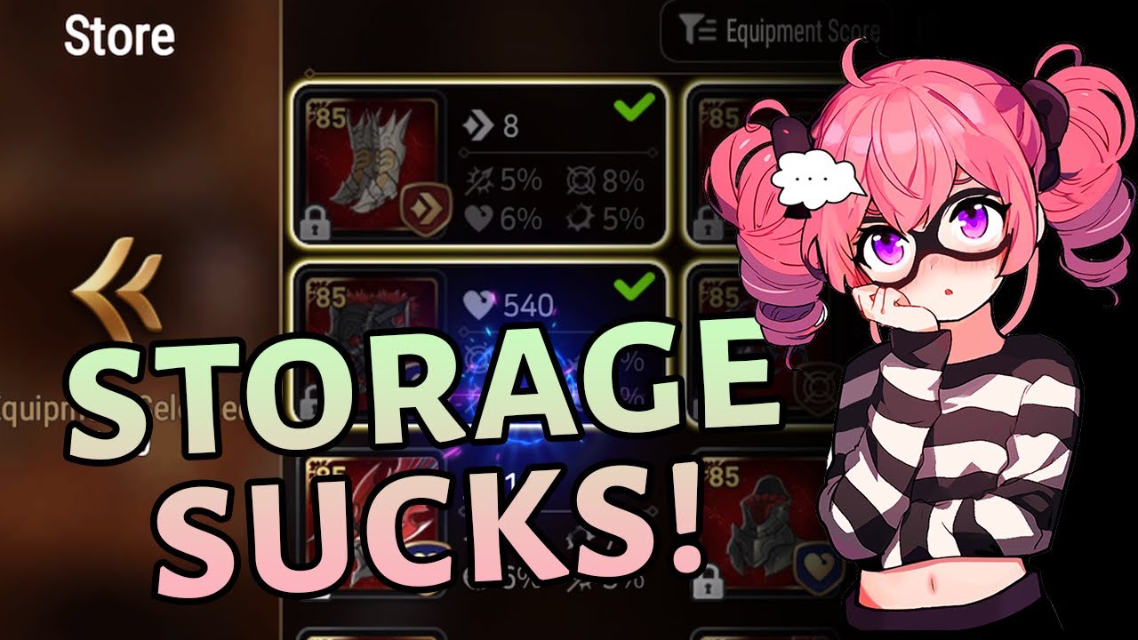 E7: How a lazy girl picks equipment to upgrade