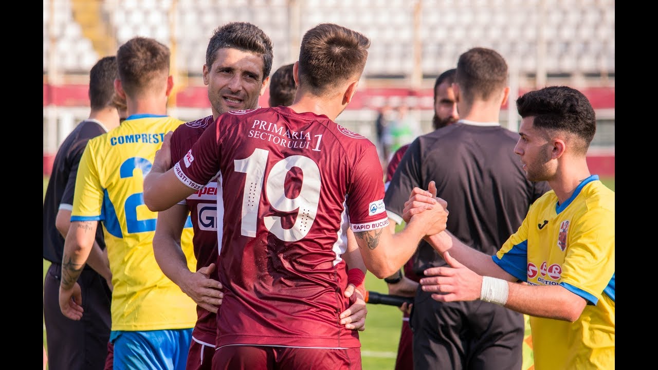 Etapa 22 / Academia Rapid Bucuresti - Comprest GIM 3-0