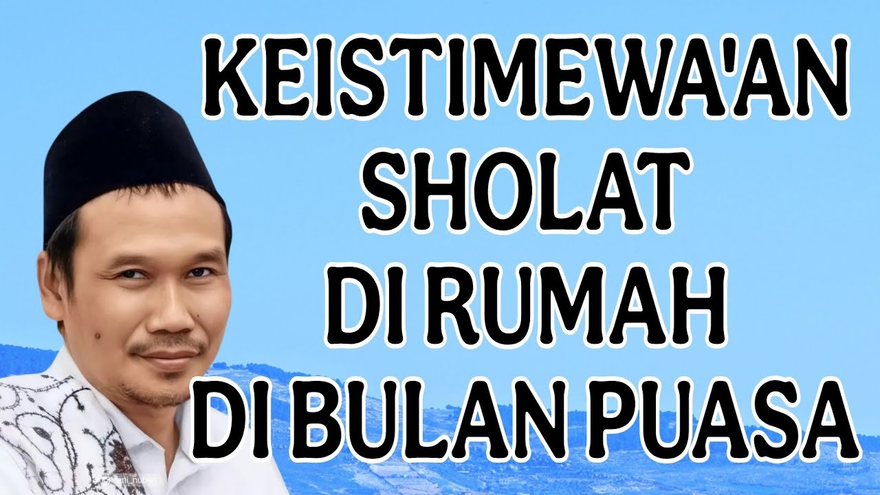 keistimewa'an sholat dirumah : ngaji gus baha