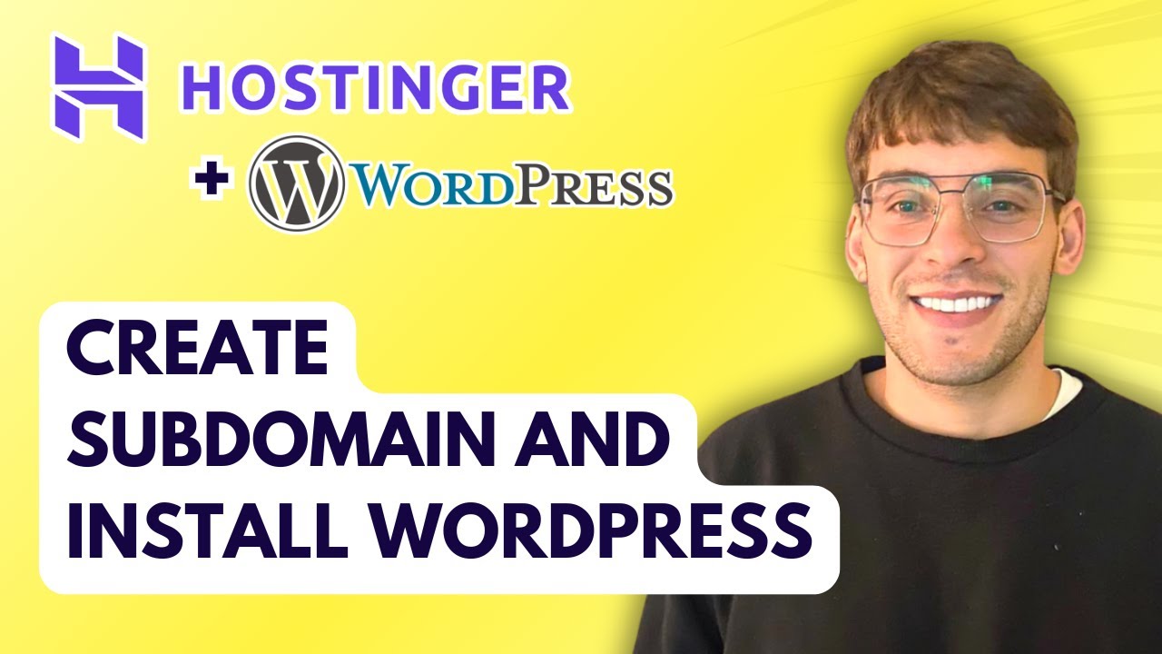 How to Create Subdomain in Hostinger and Install Wordpress [2026 Full Guide]