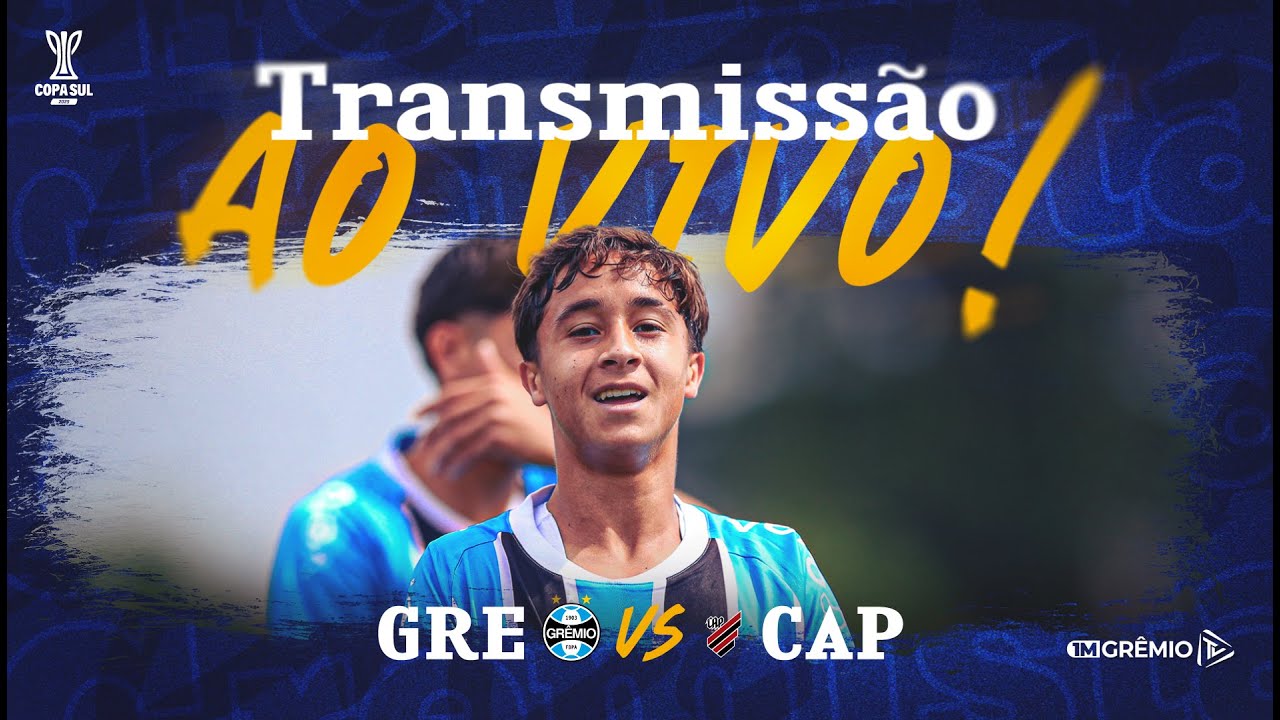 AO VIVO E COM IMAGENS | FINAL COPA SUL SUB-15 I GR&Ecirc;MIO x ATHLETICO/PR
