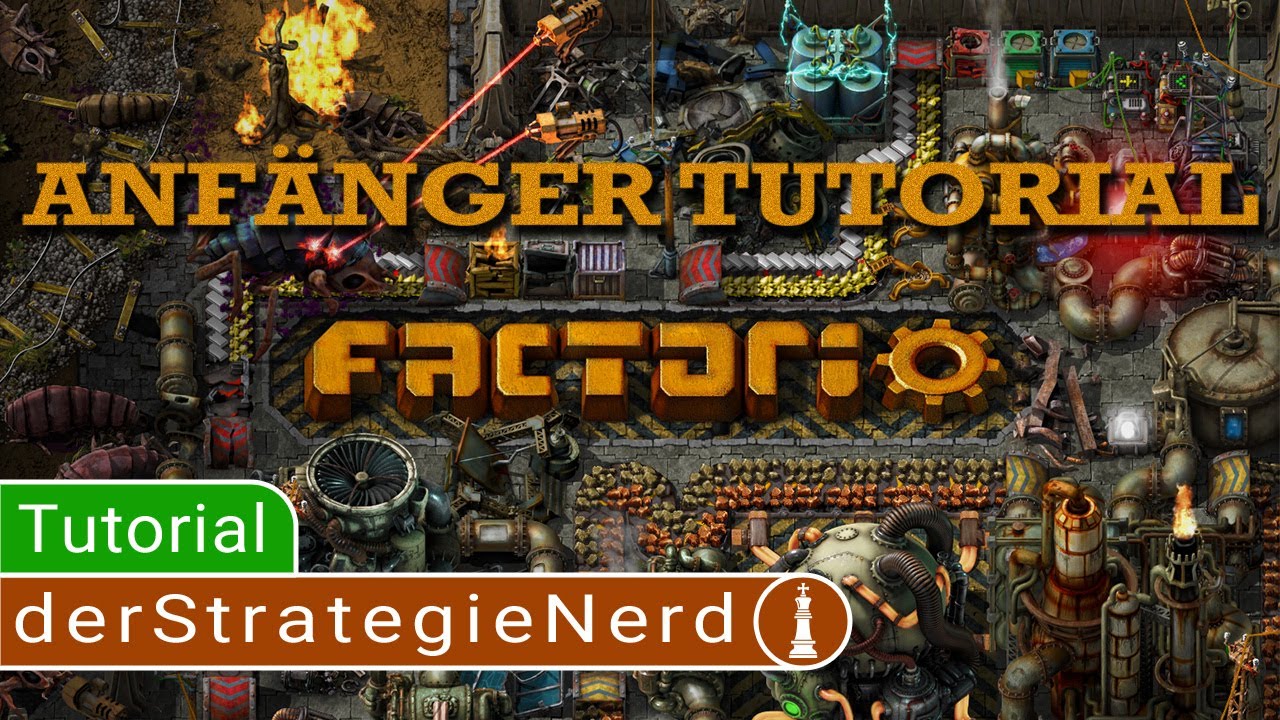 Factorio Anf&auml;nger & Beginner Tutorial #1 | Guide Community Deutsch