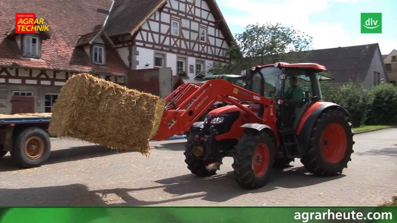Kubota M9960 im AGRARTECHNIK-Maschinentest