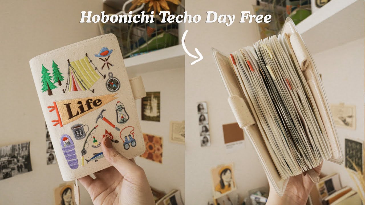 Completed Hobonichi Techo 2021 (journal flip through) 📔
