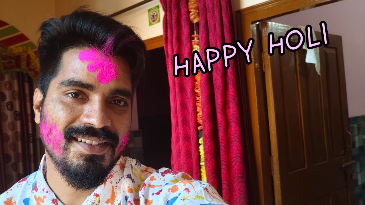 Aaj ghar mai holi bnai|☺️|