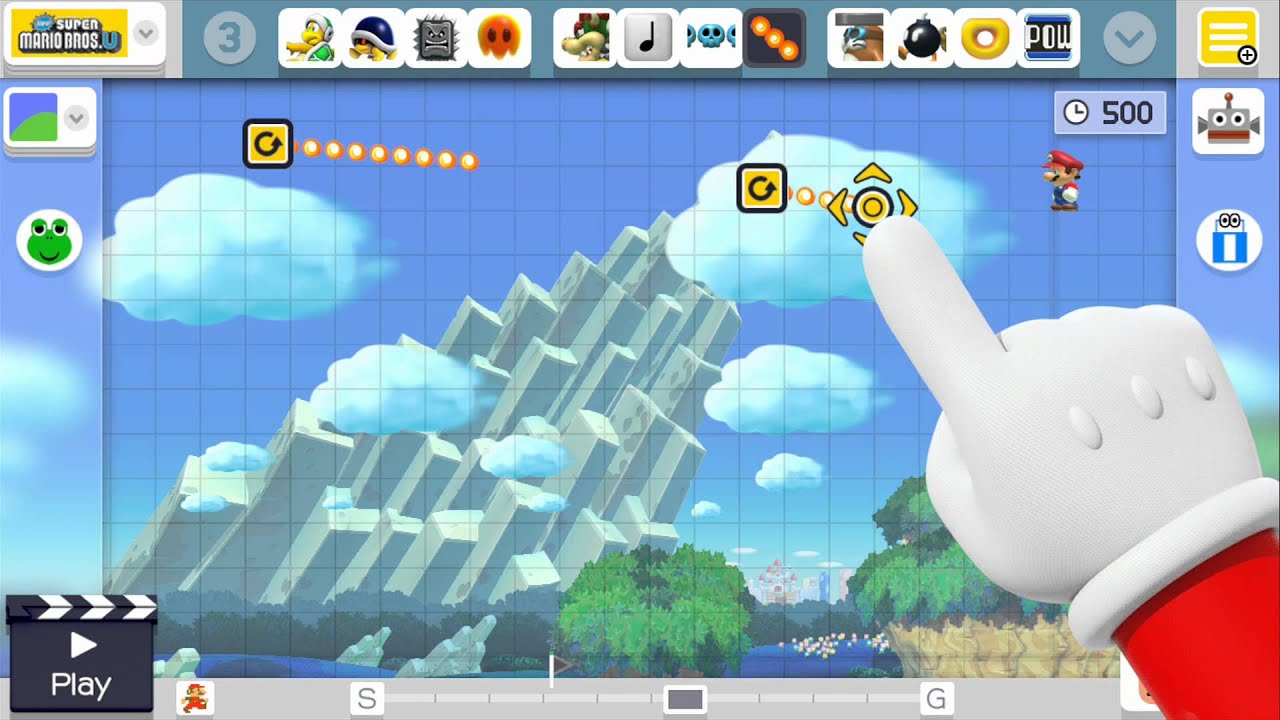 Super Mario Maker Update Playthrough Part 1: WOAH!!!!!