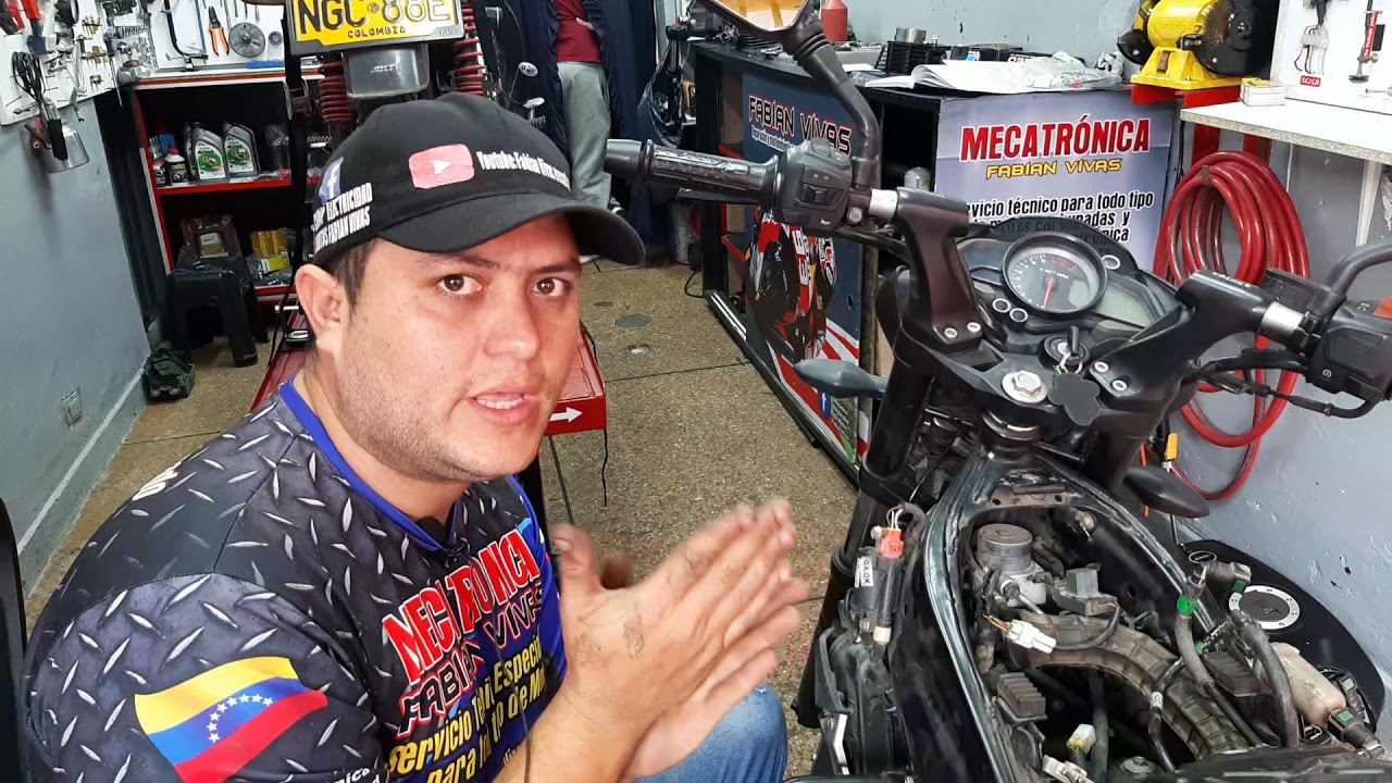 NS200 FI como probar sensor de caida cuando la.moto no quiere prendee