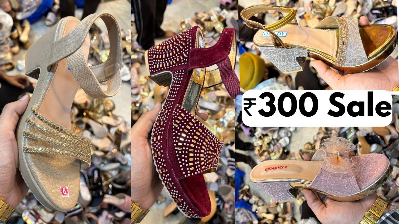 Part2 Fancy heel sandals in wholesale price | Ludhiana footwear market | Tinku footwear