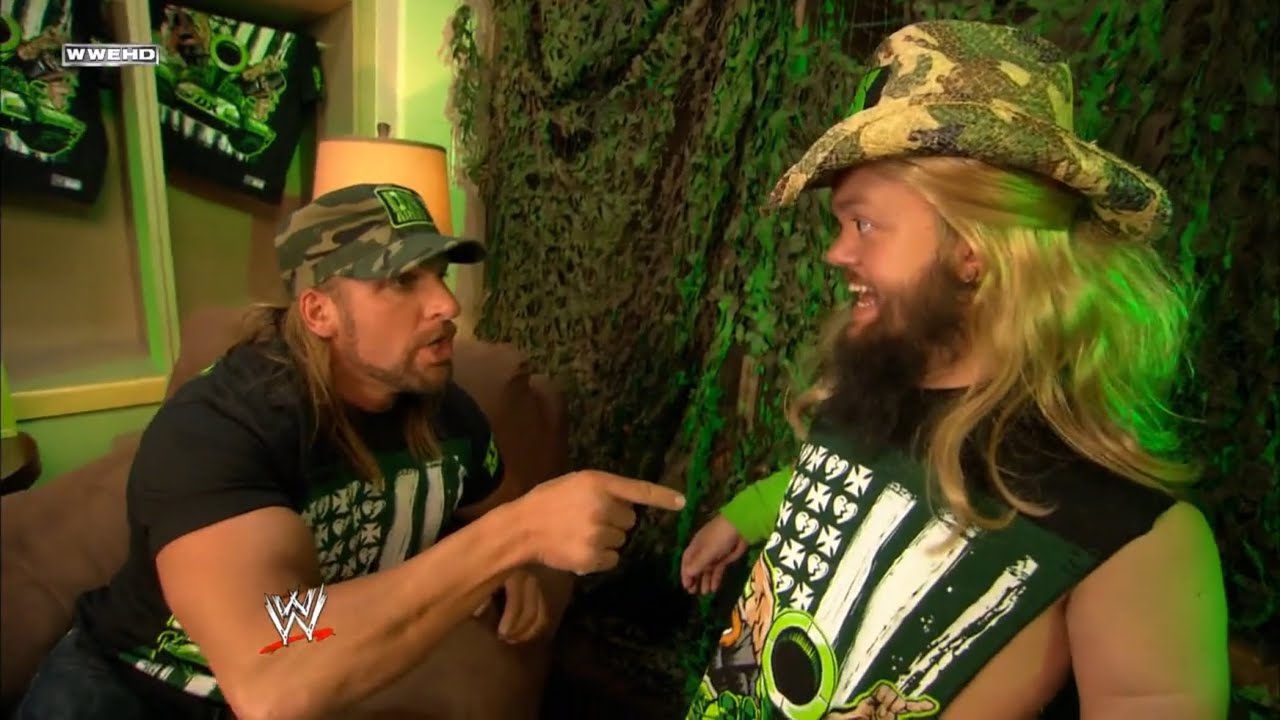Triple H calls out Hornswoggle for gimmick infringement! - Raw October 12 2009