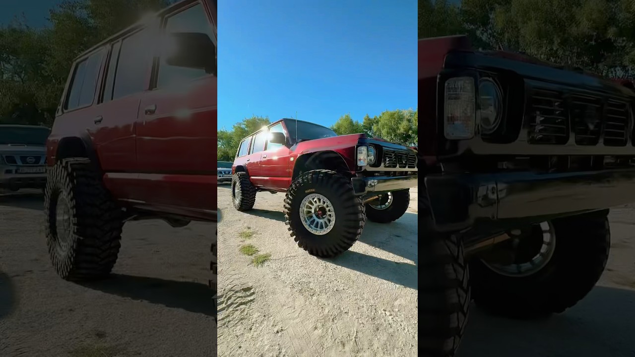 Nissan Patrol Y60 on 40&rdquo; Maxxis Trepador