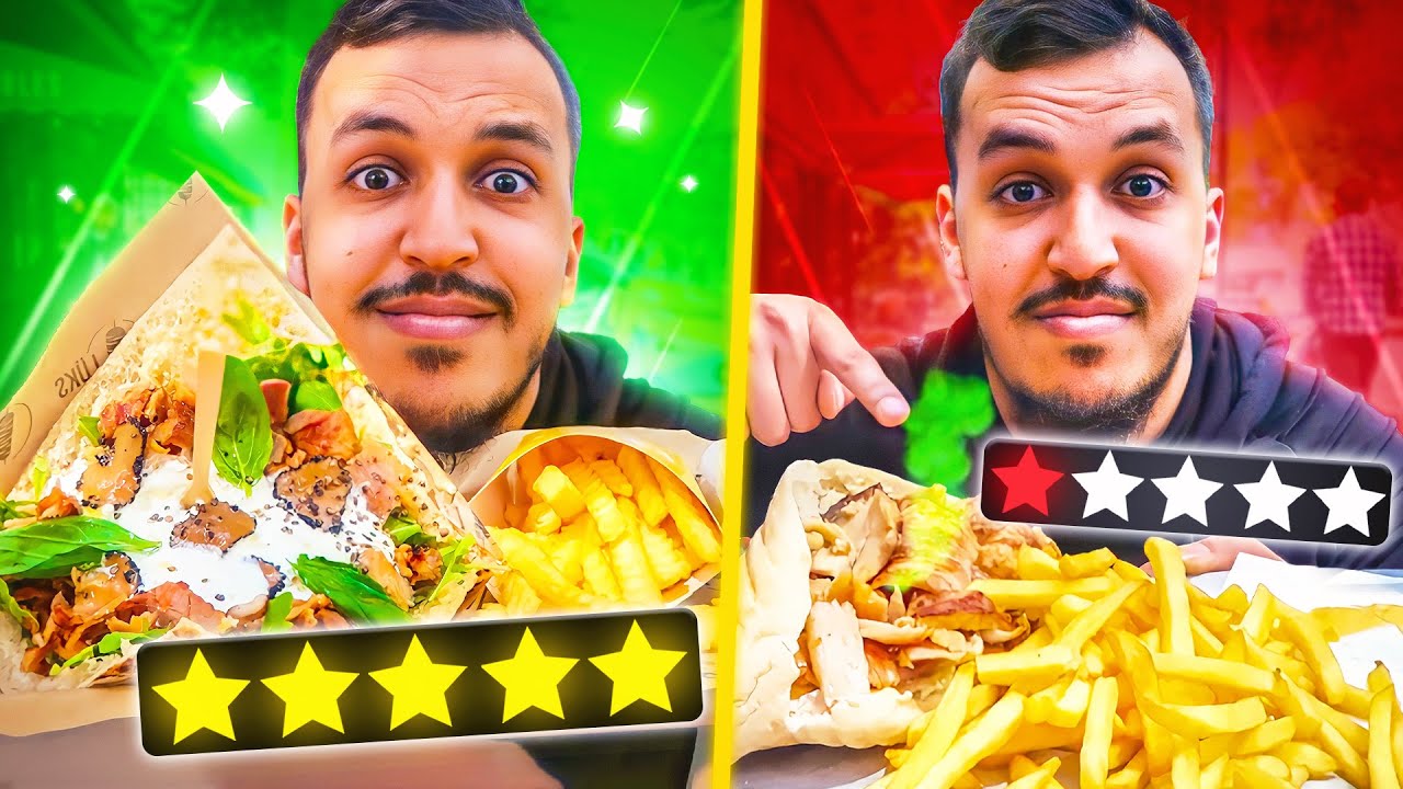LE PIRE VS LE MEILLEUR KEBAB DE PARIS !