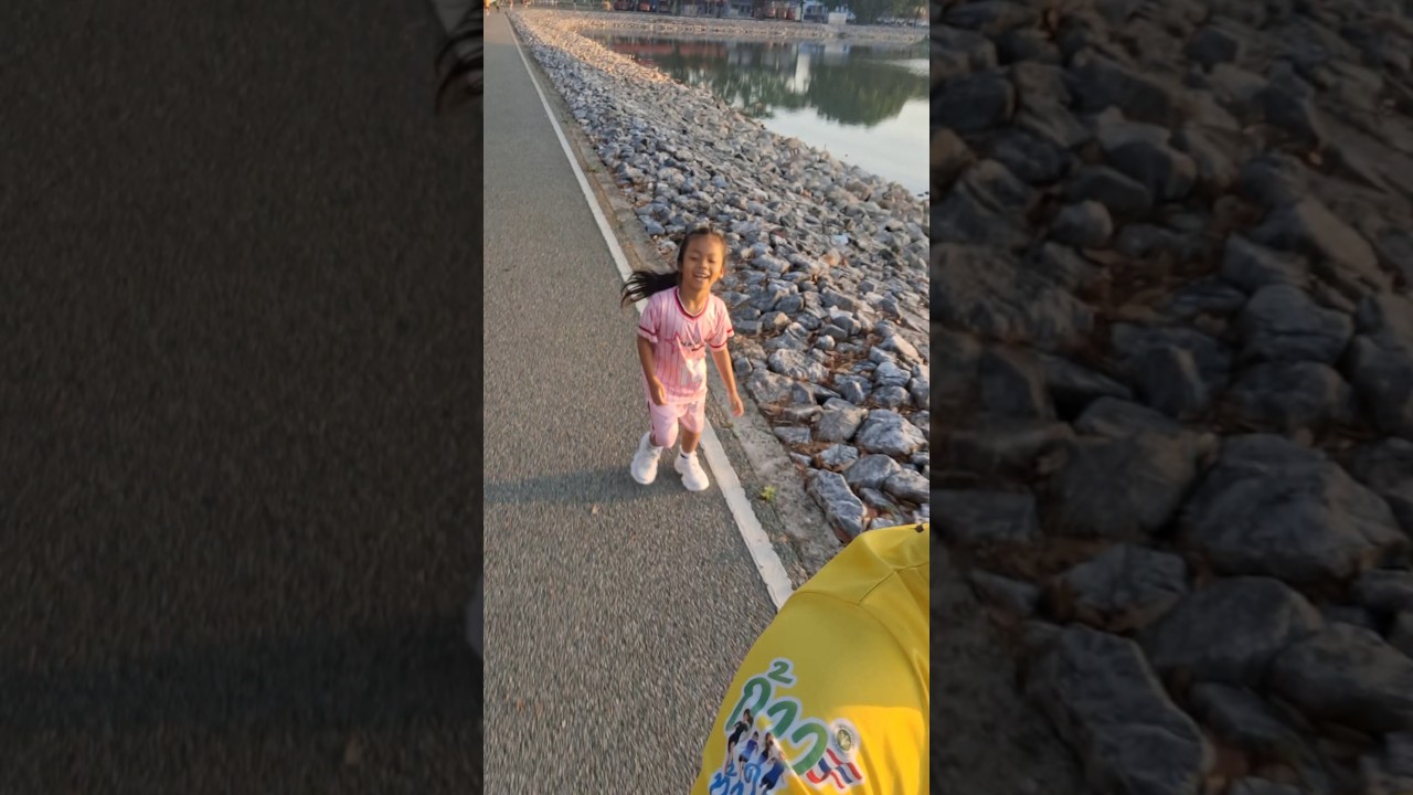 ซ้อมวิ่งหน่อย 🏃‍♀️ #น้องกอหญ้า #วิ่งออกกำลังกาย #funny #shorts