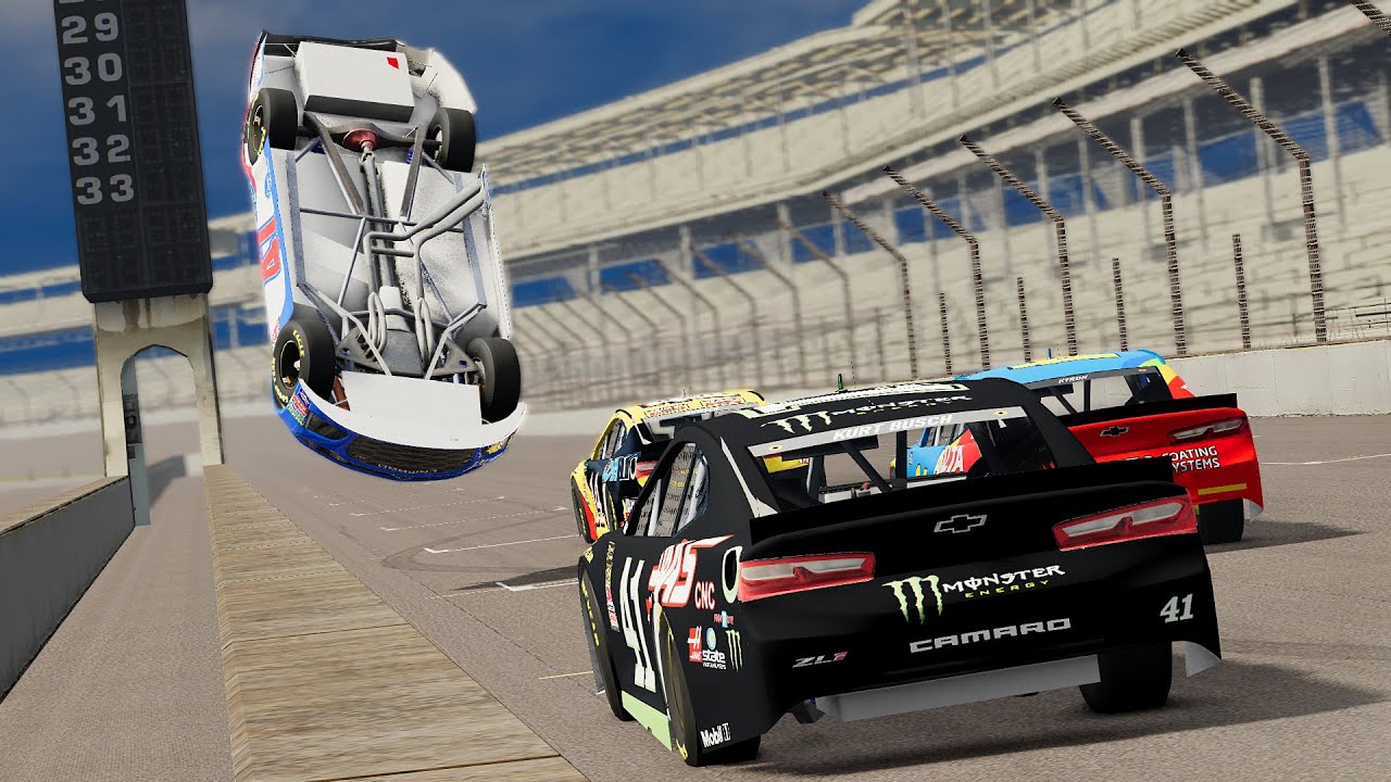 NASCAR Racing Crashes #74 | BeamNG Drive