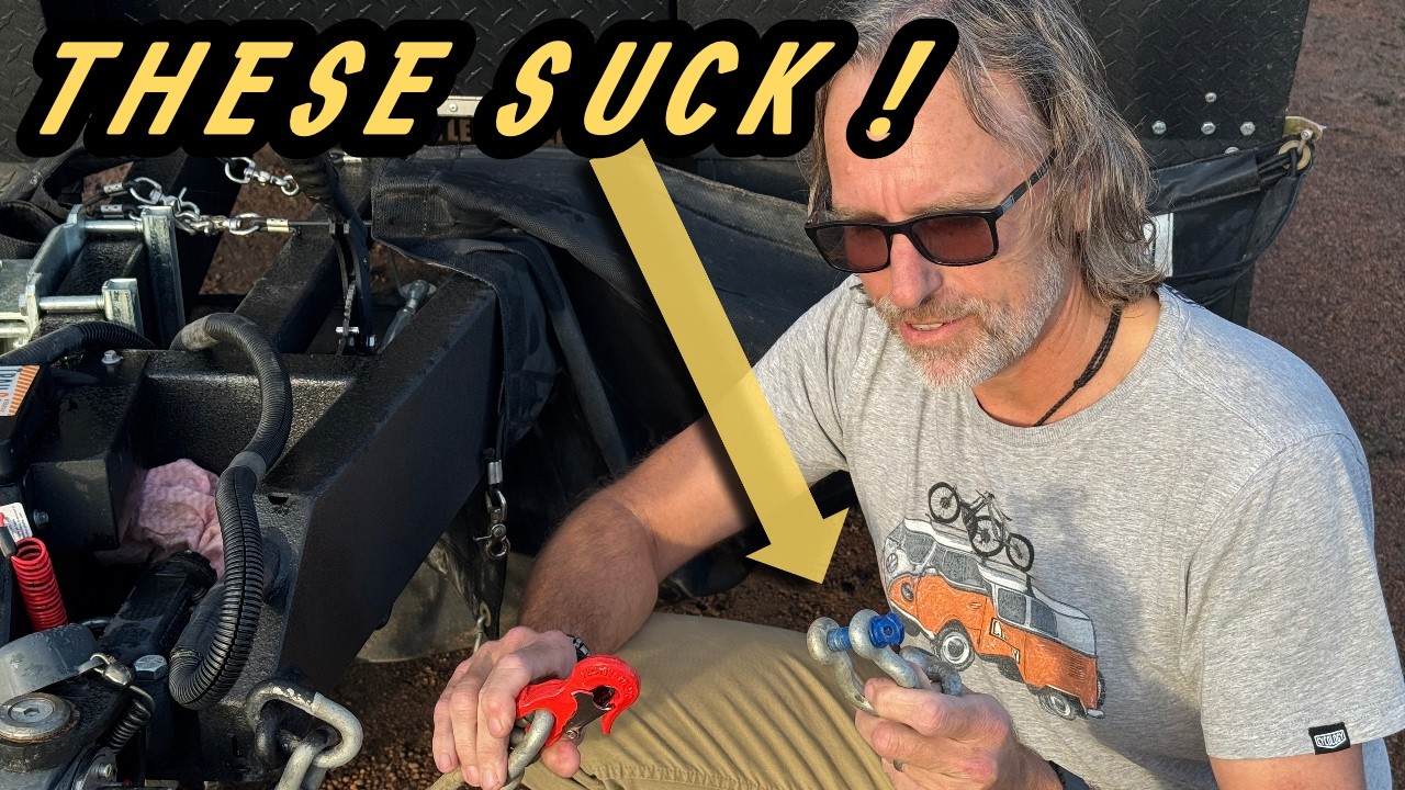 D-Shackles Are the Worst — Try This Instead! | OFF GRID | Caravanning Australia