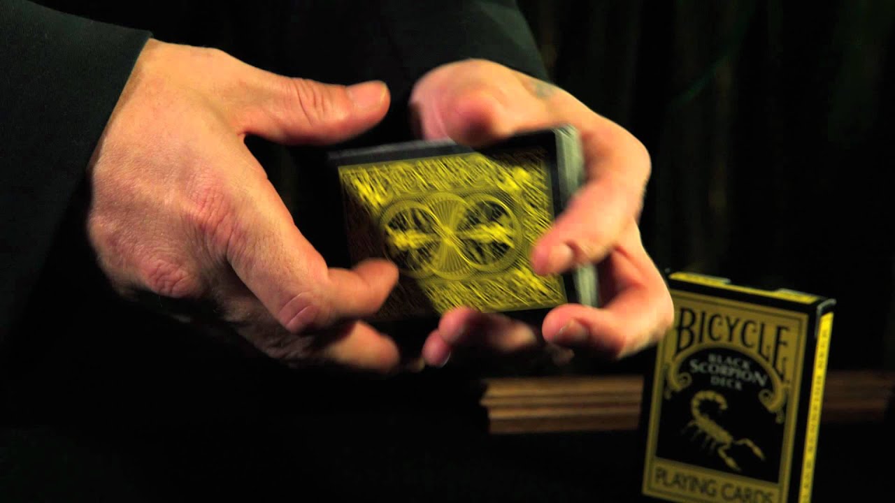 BLACK SCORPION DECK by MAGIC MAKERS