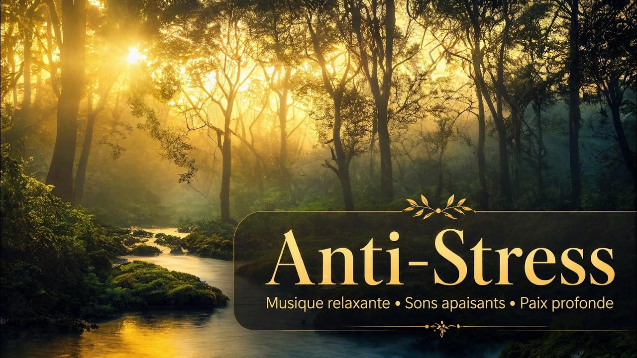 🎵 Musique Relaxante Anti-Stress | Sons apaisants pour une paix profonde