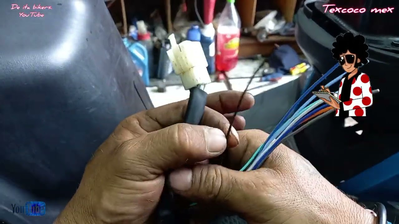 como instalar un mando izquierdo de motoneta ws150 sport y unos detalles más. 👁
