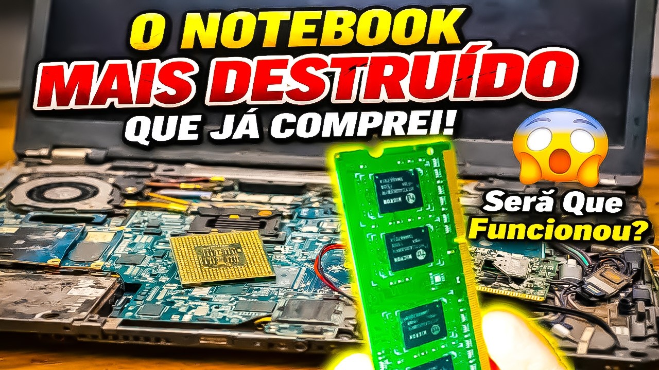 Inacreditável! Notebook Positivo Premium Totalmente Detonado 😱 Funcionou ou Foi Tudo Prejuízo?