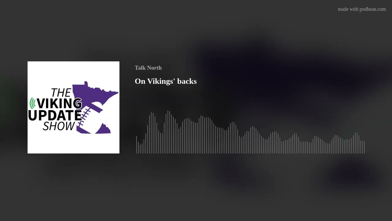 On Vikings' backs