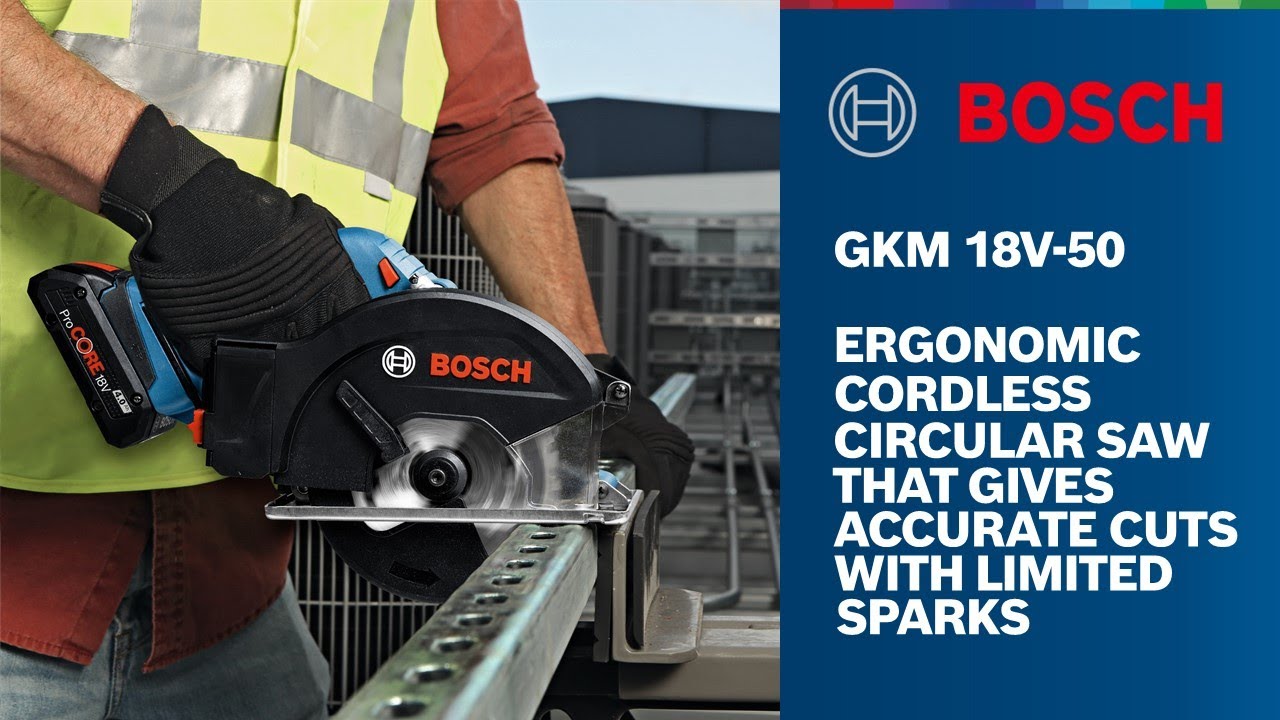 Bosch GKM 18V-50 Professional Cordless Circular Saw