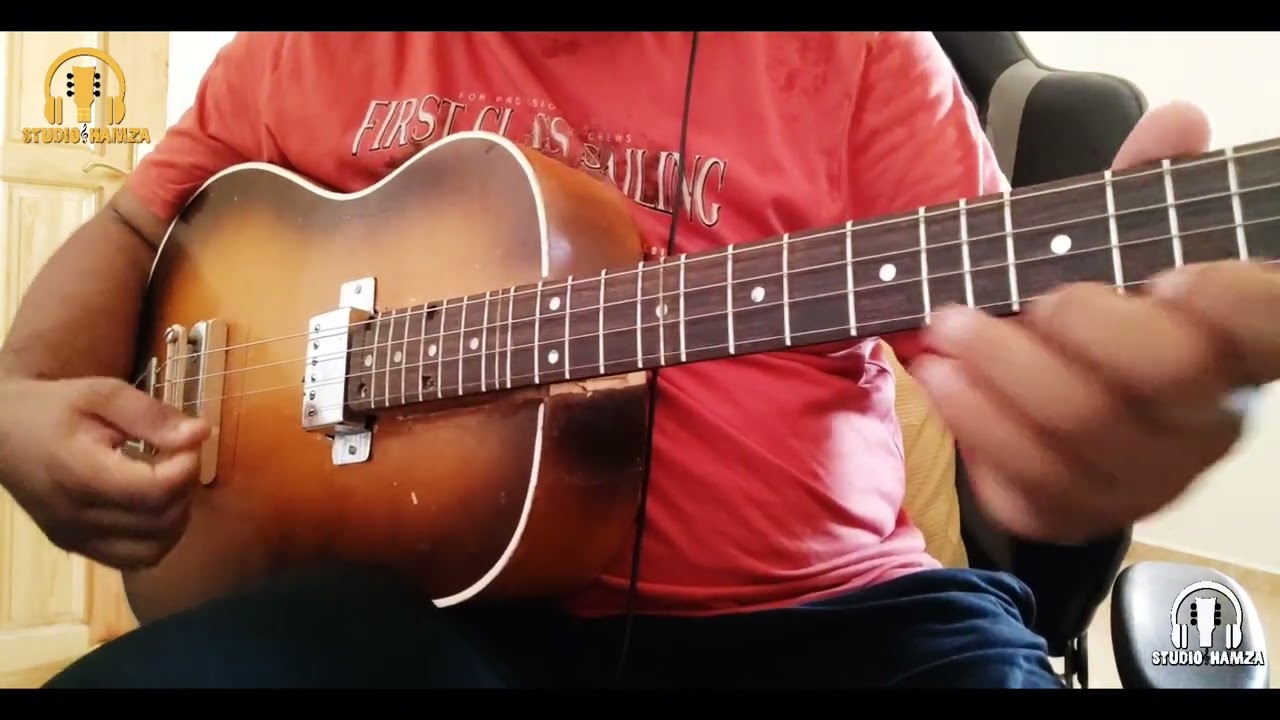 أجمل النغمات على الگيطار الشعبي sawamit guitar Chaabi HAMZA