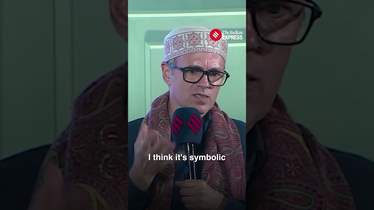Omar Abdullah at Express Adda Criticizes Nitish Kumar for pulling down Woman&rsquo;s Hijab