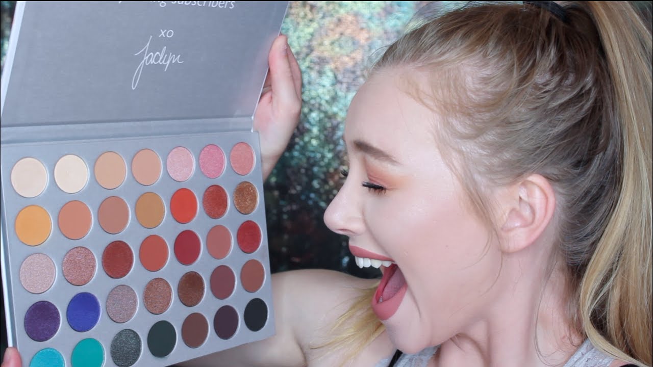 Jaclyn Hill X Morphe | Unboxing & 1st Impression Swatches + Tutorial!