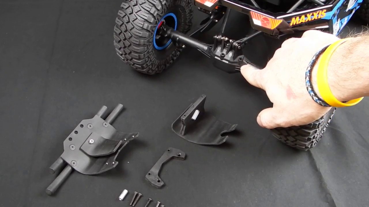 T-Bone Racing Losi Rock Rey Rear Bumper & Differential Skid Mounting Instructions